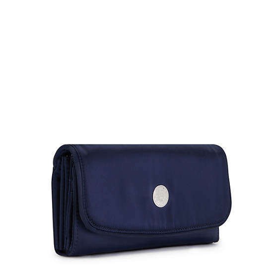 Portefeuilles Kipling Money Land Snap Wallet Bleu Marine | FR 1025DF